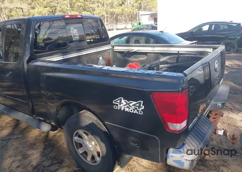 2004 Nissan Titan Se из США, поврежденный, VIN 1N6AA06B84N510922